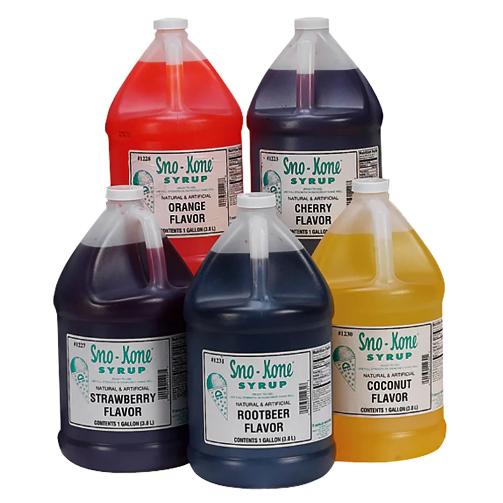 Gold Medal 1255S Ready-To-Use Sno-Treat Flavors Sno-Kone Syrup with Saccharin 1 gal. - Watermelon - Image 2