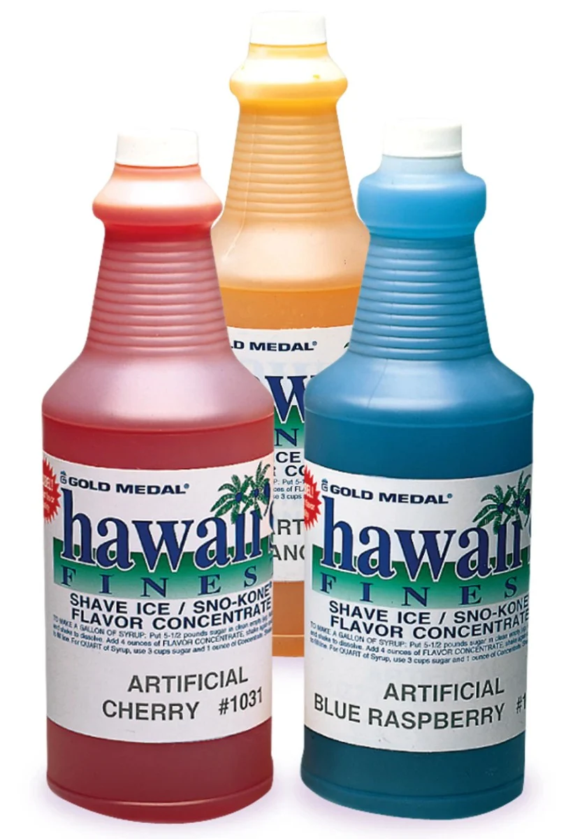 Gold Medal 1368 Hawaii's Finest Snow Cone Syrup Concentrate 1 qt. - Pina Colada - Image 2