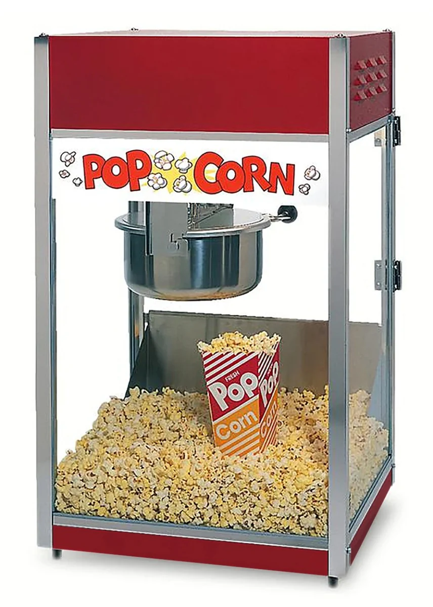 Gold Medal 2085 60 Special Popcorn Popper with 6 oz. Kettle & Red Dome - 120v