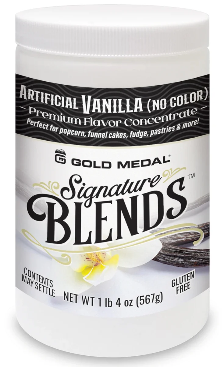 Gold Medal 2299 Signature Blends Candy Glaze 20 oz. - Artificial Vanilla