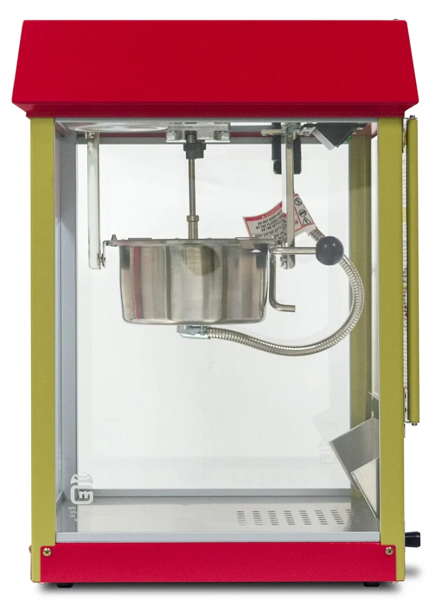 Gold Medal 2404 Red Fun Pop Popcorn Popper with 4 oz. Kettle & Red Dome - 120v - Image 6