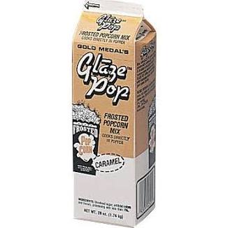 Gold Medal 2525 Glaze Pop Frosted Popcorn Mix 28 oz. - Caramel - Image 2