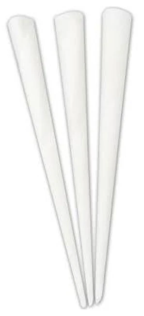 Gold Medal 3321 Disposable Plain Cotton Candy Cones - White - 300/Box - Image 2