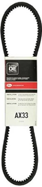 Gold Medal 42513 AX33 Drive Belt / Tri Power V-Belt 33" inside x 35" outside