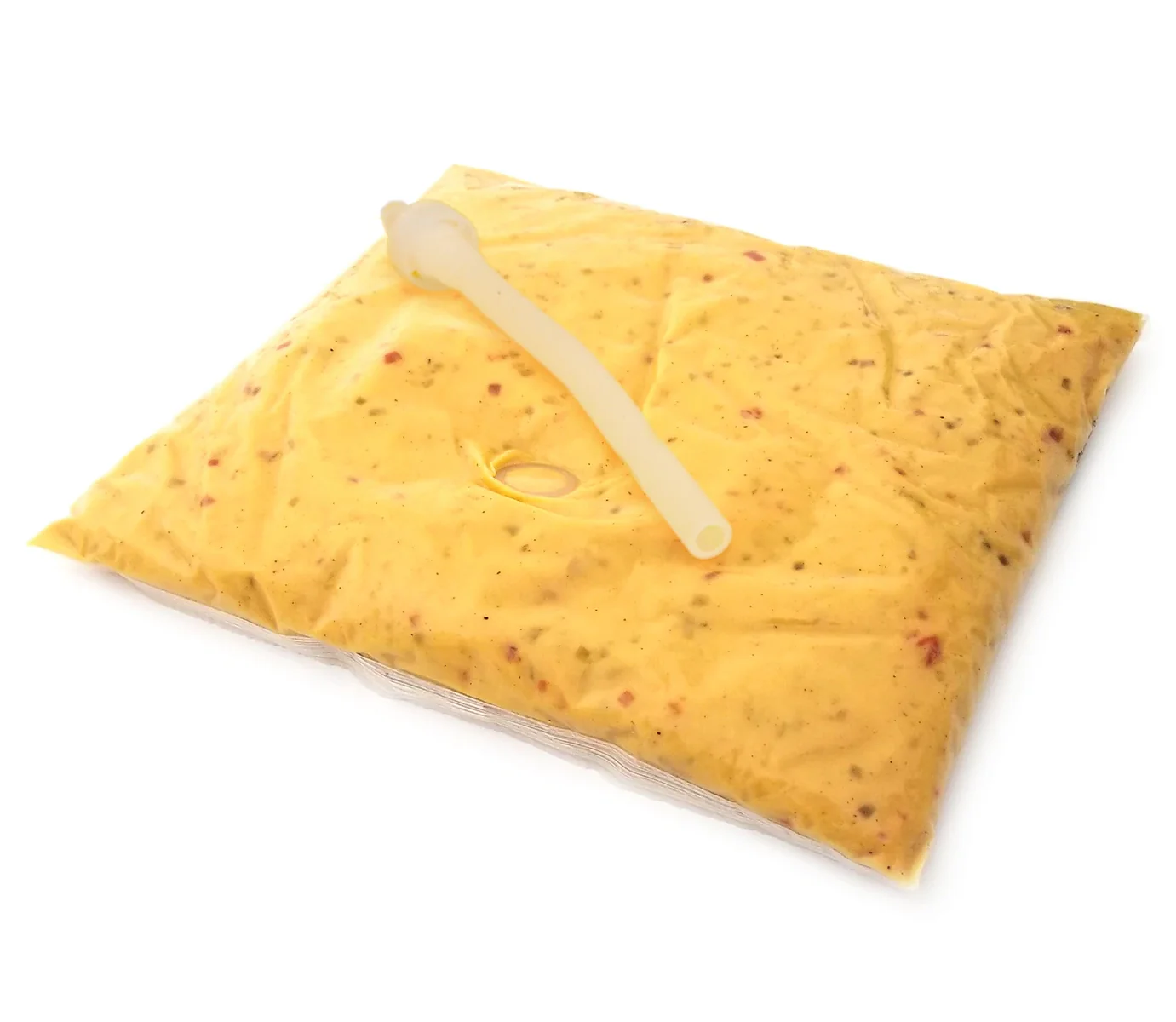 Gold Medal 5278 El Nacho Grande Jalapeno Cheese Sauce 140 oz - 4 Bags/Case