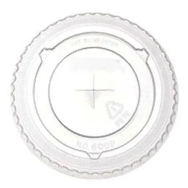Gold Medal 5304L Disposable Plastic Slotted Flat Lid 16 oz. - fits Special Print Lemonade Cups - 2,000/Case