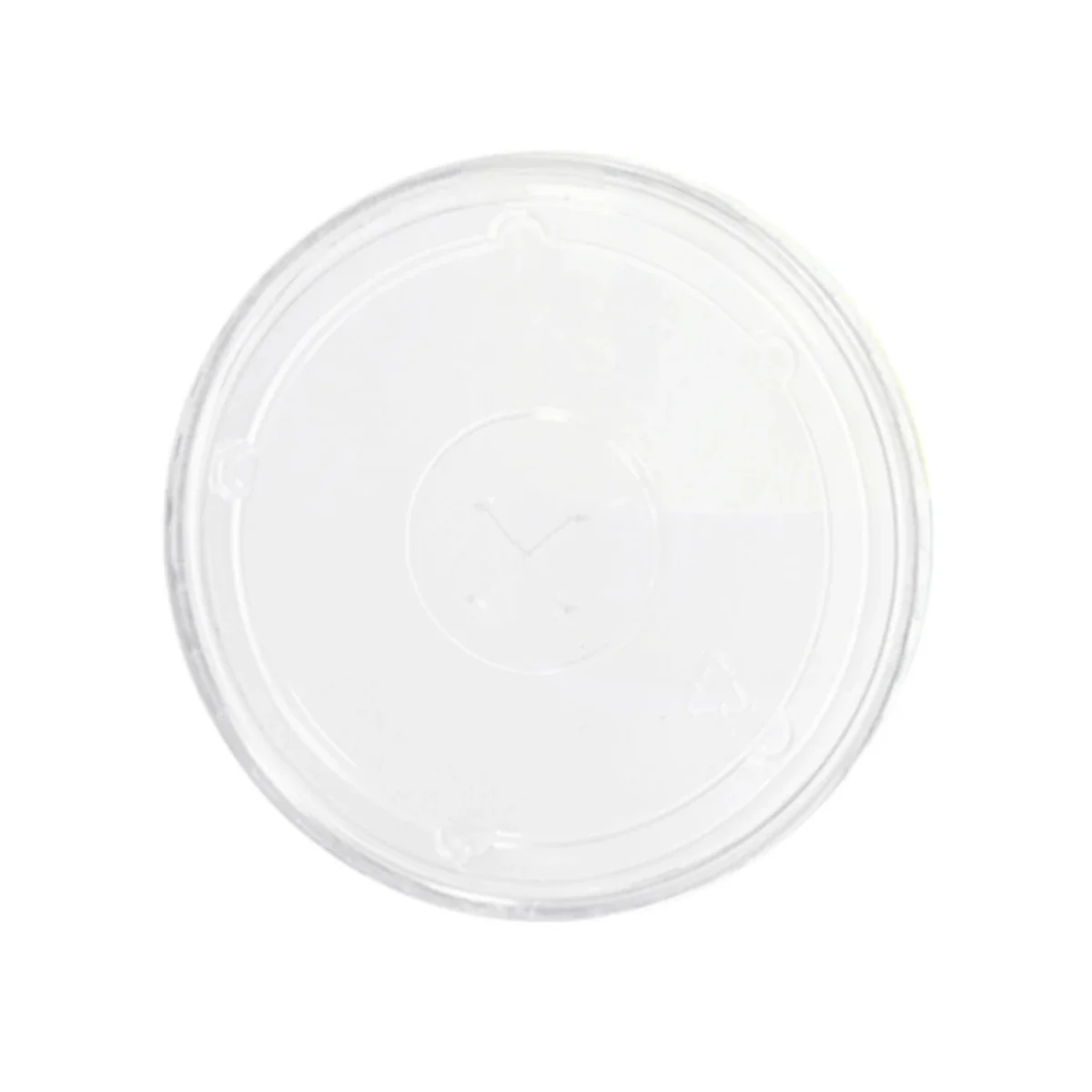 Gold Medal 5333L Disposable Plastic Slotted Flat Lid for 32 oz Cups - fits Special Print Lemonade Cups - 960/Case