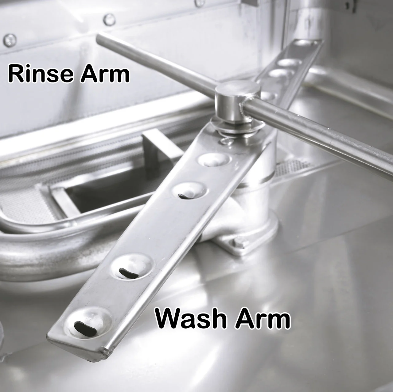 Hobart AM15-2 Door Type Dishwasher with Booster – 65 Racks/hr - Image 8