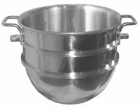 Hobart BOWL-HL640 Legacy Stainless Steel Mixer Bowl 40 Qt. - Image 2