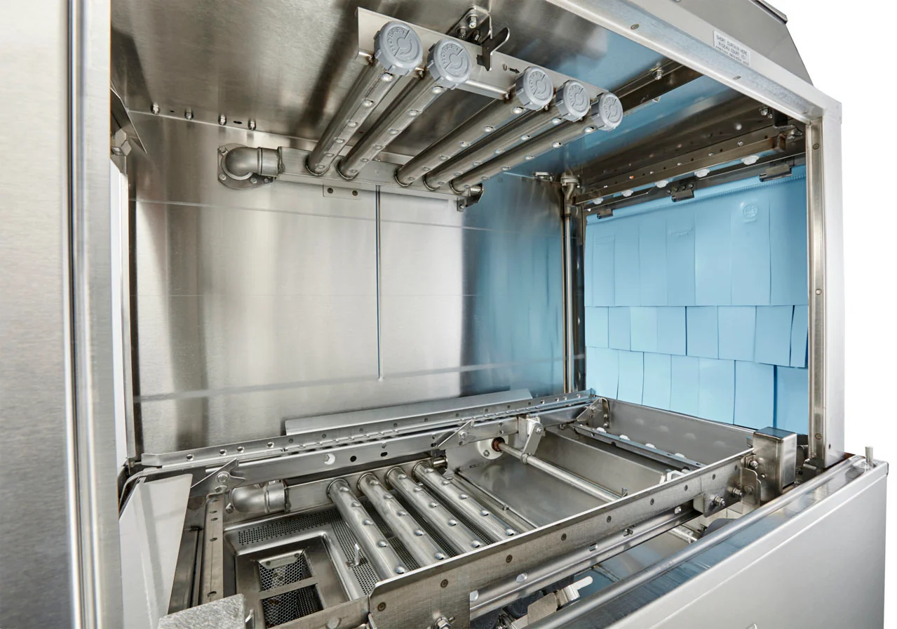 Hobart CL64EN-BASBU Conveyor Dishwasher 2-Tank High Temp – 342 Racks/hr - Image 12