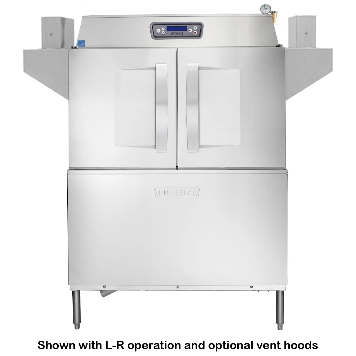 Hobart CL64EN-BASBU Conveyor Dishwasher 2-Tank High Temp – 342 Racks/hr - Image 5