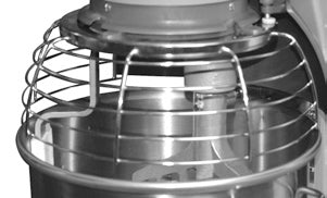 Hobart HL1400-2STD Legacy Planetary Floor Mixer with Accessories 140 Qt - 4 Fixed Speeds - 380-460v/50/60/3, 5 HP - Image 3
