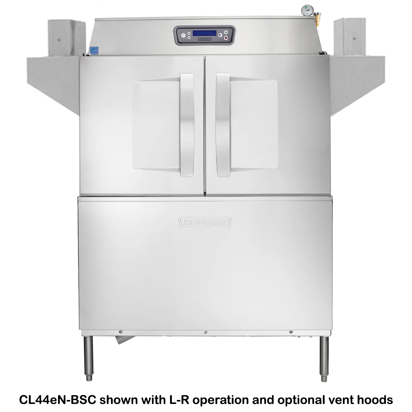 Hobart CL44EN-BAS8 1-Tank High Temp Conveyor Dishwasher with Booster Heater - Left to Right - 202 racks/hr - 208v/3, 30 kW - Image 5
