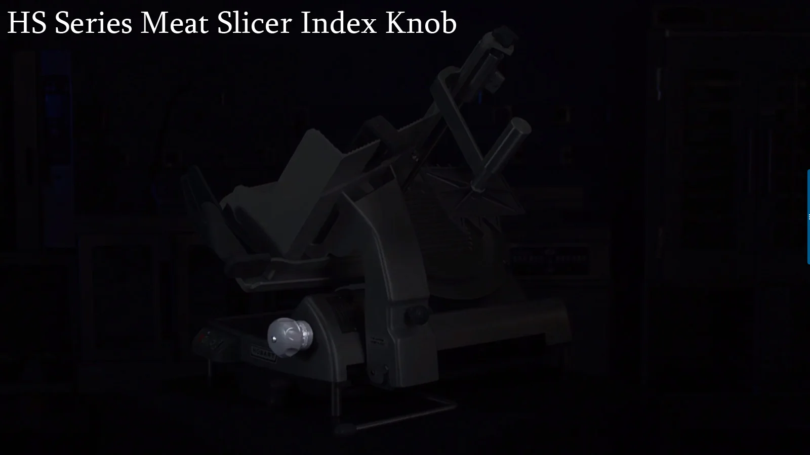 Hobart HS6-1 Manual Meat Slicer with 13" Removable Knife - 120v - Image 3