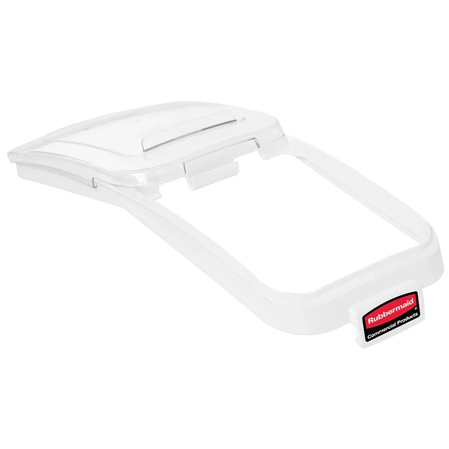 Rubbermaid FG9F7700CLR Ingredient Bin Sliding Lid with 32 oz. Scoop 29" x 12-1/10" - Clear - fits FG360088WHT - Image 5