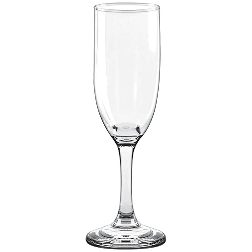 International Tableware 5436 Aragon Champagne Glass 6 oz. - Clear - 24/Case - Image 2