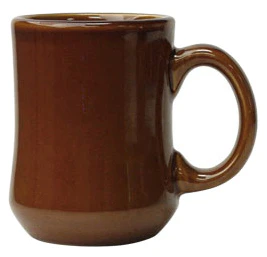 International Tableware RM-P-CP Cancun Caramel China Princess Mug 8 oz. - 36/Case