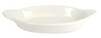 International Tableware WRO-12-EW European White Oval China Welsh Rarebit 12 oz. - 36/Case - Image 2