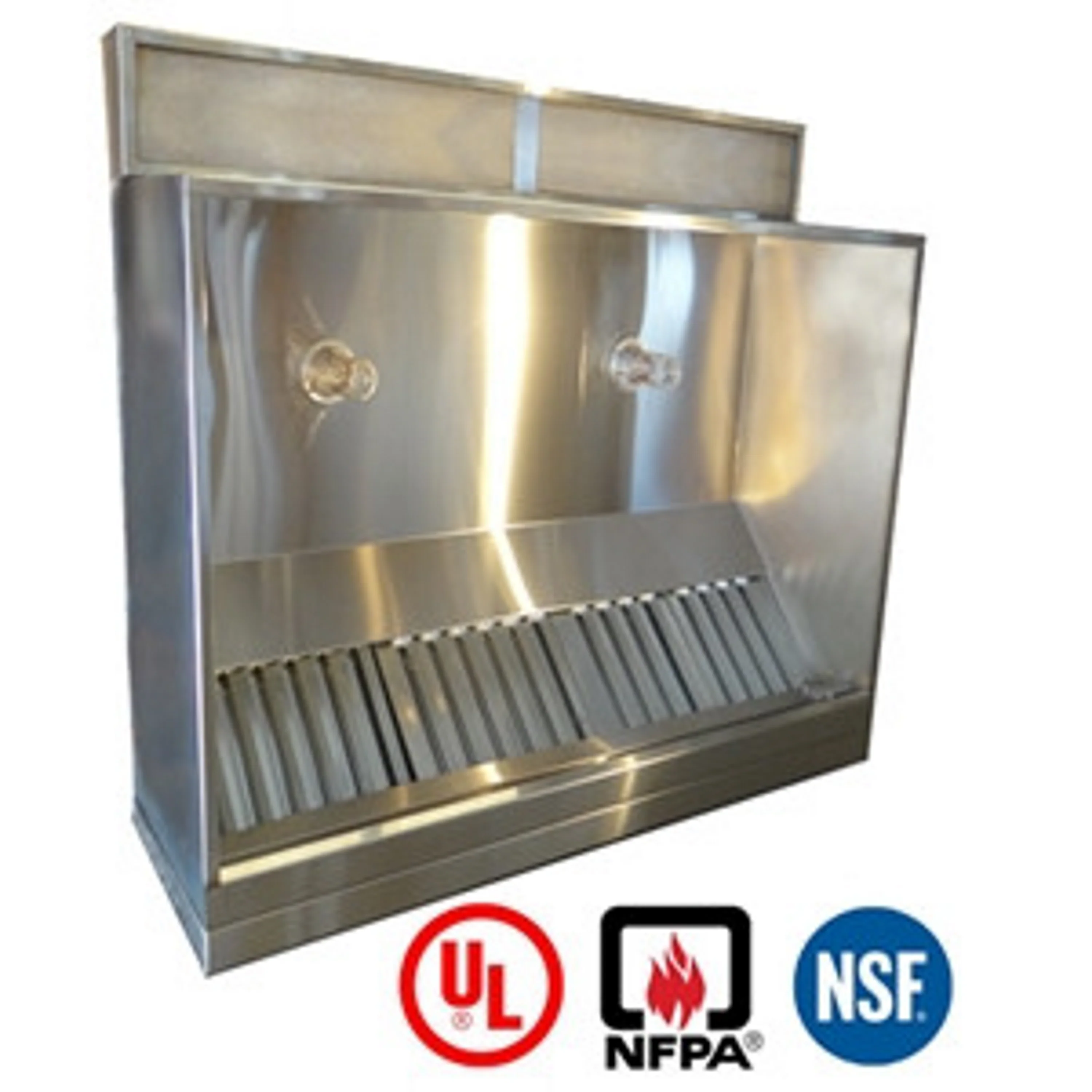 JRSPRO4-P 4ft Jean's Canopy Vent Hood with Plenum