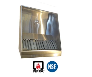 JRSVHSP10 10ft Jean's Shallow Front Vent Hood - Image 2