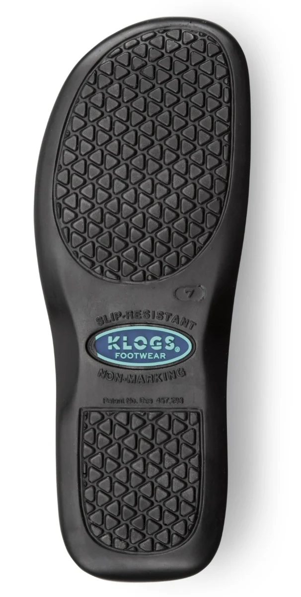 Klogs Footwear 0011-6002-W6-MW Boca Women's Slip Resistant Clog / Chef Shoes with TRUComfort Insole - Black - Size 6 - Medium Wide - Image 5