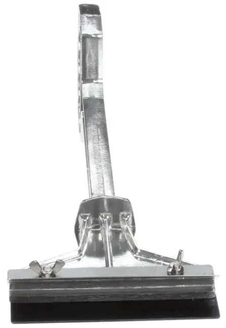 Le-Jo GT404 Griddle Tamer II Griddle Scraper with Splash Guard 14"L x 6"W - Image 3