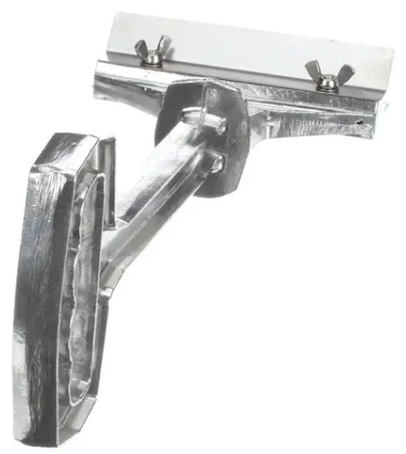 Le-Jo GT404 Griddle Tamer II Griddle Scraper with Splash Guard 14"L x 6"W - Image 7