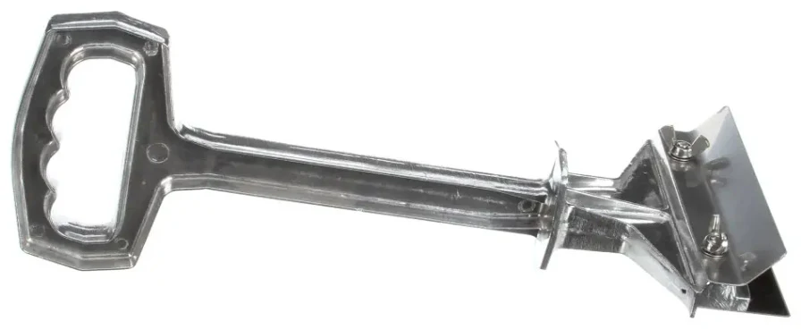 Le-Jo GT404 Griddle Tamer II Griddle Scraper with Splash Guard 14"L x 6"W - Image 9