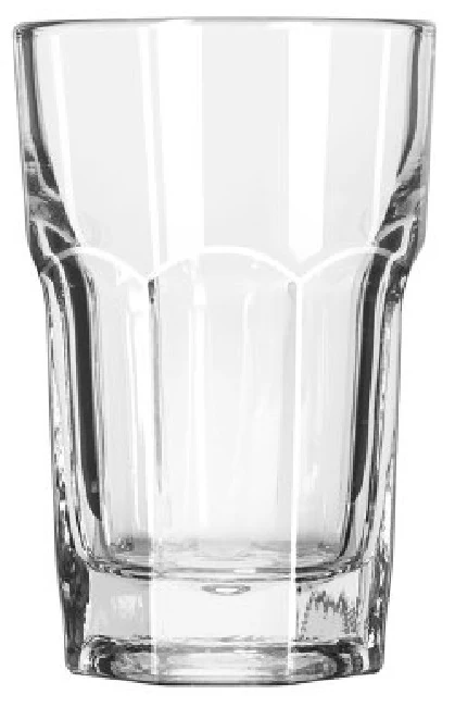 Libbey 15236 Gibraltar Hi-Ball Glass 9 oz. - Clear - 36/Case