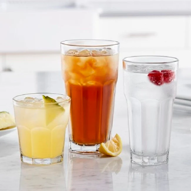 Libbey 15236 Gibraltar Hi-Ball Glass 9 oz. - Clear - 36/Case - Image 3