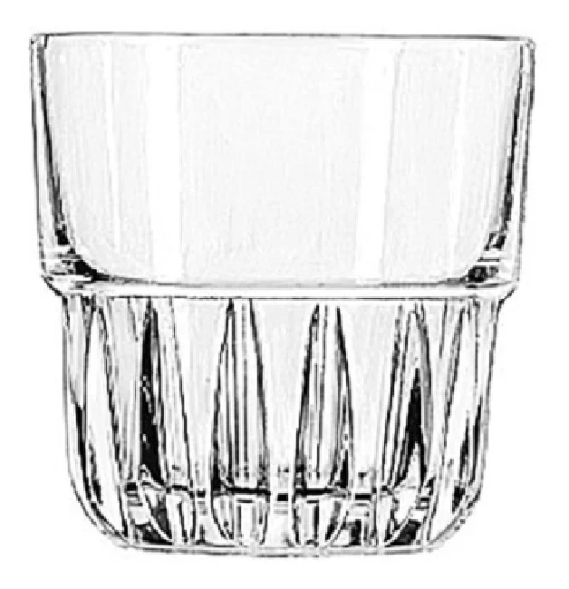 Libbey 15434 Everest Rocks Glass 9 oz. - Clear - 36/Case