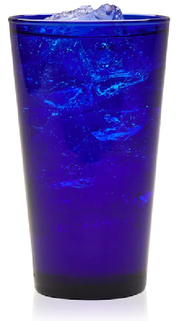 Libbey 171B Flared Cooler Glass 17-1/4 oz. - Cobalt Blue - 12/Case - Image 3