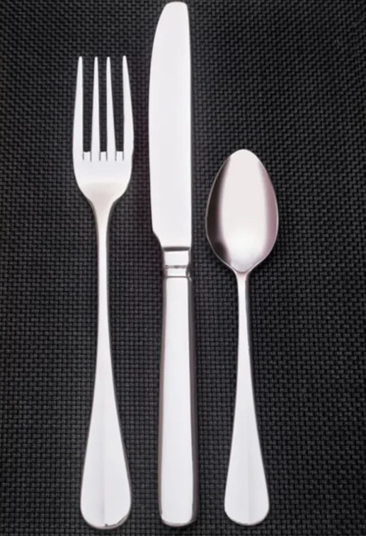 Libbey 213 004 7 1/4" Soup Spoon with 18/0 Stainless Grade, Baguette Pattern