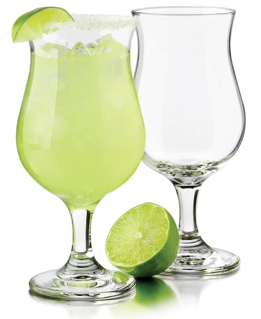 Libbey 3717 Embassy Poco Grande Glass 13-1/4 oz. - Clear - 12/Case - Image 2