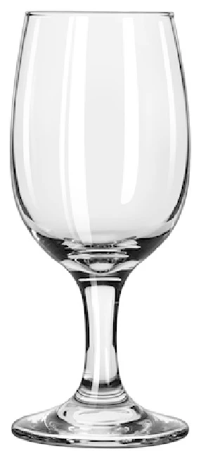 Libbey 3765 Embassy Wine Glass 8-1/2 oz. - Clear - 24/Case