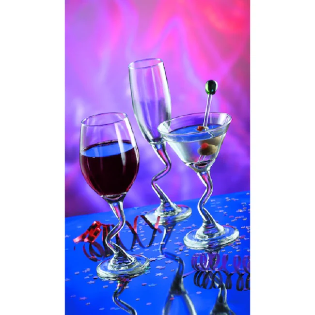 Libbey 37799 Z-Stem Martini Glass 9-1/2 oz. - Clear - 12/Case - Image 4