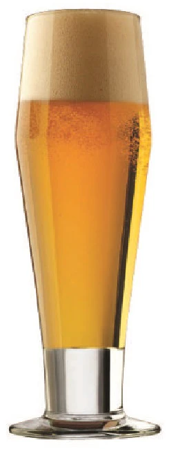 Libbey 3815 Footed Beer / Ale Glass 15-1/4 oz. - Clear - 24/Case - Image 2