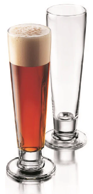 Libbey 3823 Catalina Tall Beer Glass 14 oz. - Clear - 24/Case - Image 3