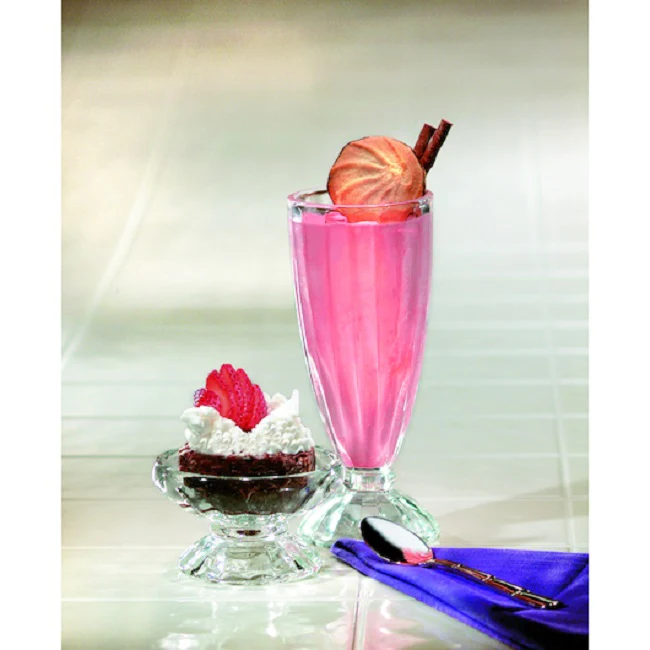 Libbey 5110 Ice Cream Soda Glass 12 oz. - Clear - 24/Case - Image 5
