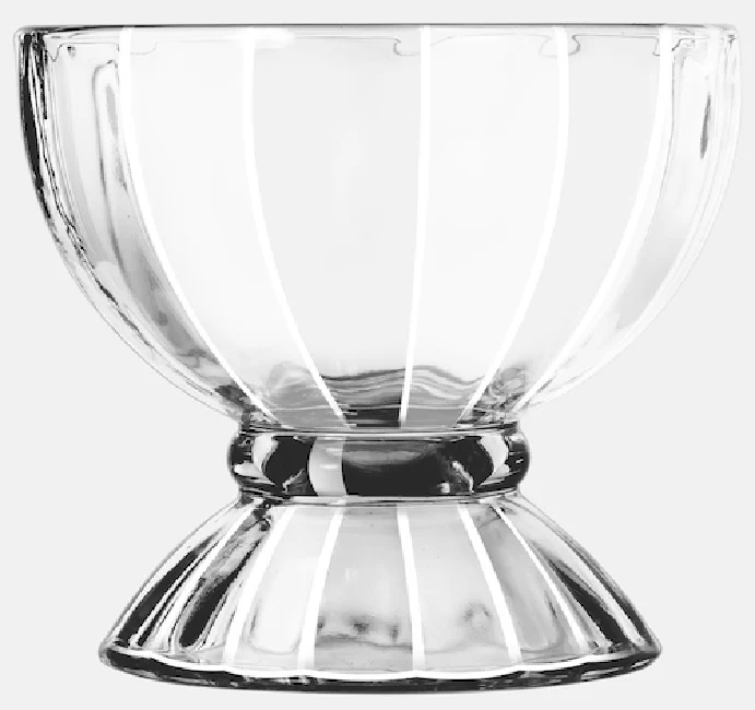 Libbey 5118 Footed Glass Supreme Bowl 18 oz. - Clear - 24/Case