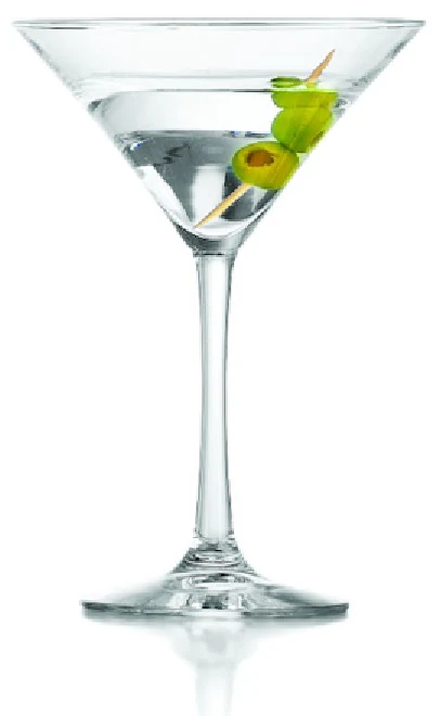 Libbey 7512 Vina Martini Glass 8 oz. - Clear - 12/Case - Image 2