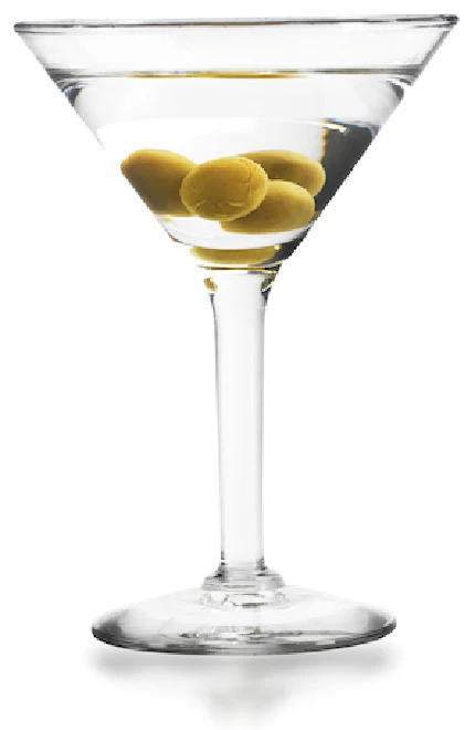 Libbey 8455 Citation Cocktail Martini Glass 6 oz. - Clear - 36/Case - Image 2