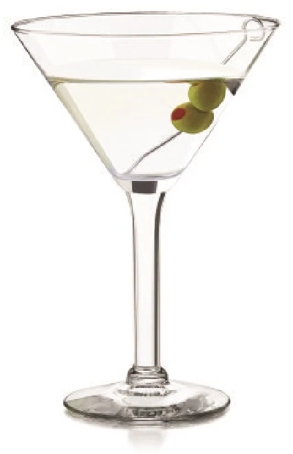 Libbey 8480 Salud Grande Martini Glass 10 oz. - Clear - 12/Case - Image 2
