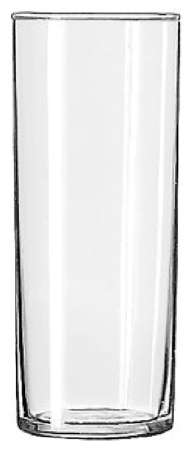 Libbey 96 Straight Sided Zombie Glass 12 oz. - Clear - 72/Case