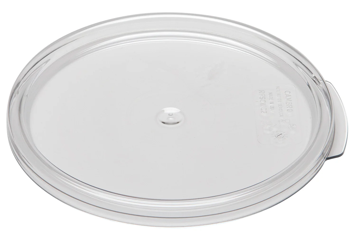 Cambro RFSCWC2135 Lid, Container, Camwear 2 qt. - Image 3