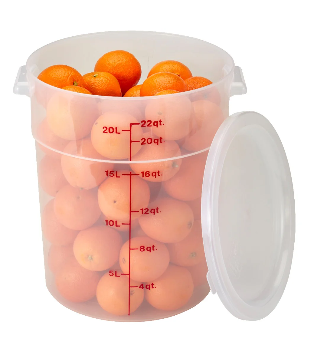 Cambro RFSC12PP190 Lid, Container, Translucent, Round - Image 3