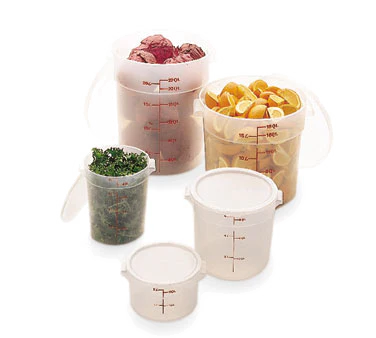 Cambro RFSC6PP Lid, Container, Translucent, Round - Image 2