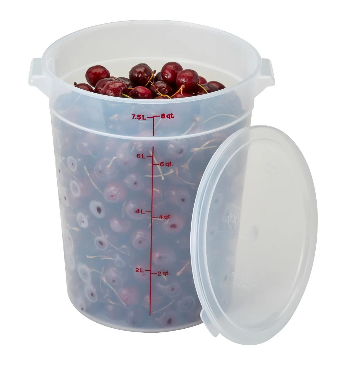 Cambro RFSC6PP Lid, Container, Translucent, Round - Image 4