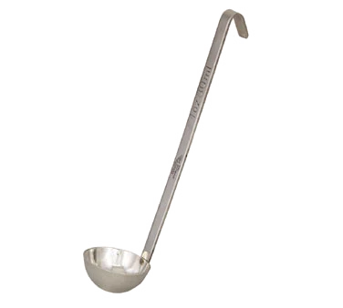 Browne 5747015 Conventional Two-Piece Stainless Steel Ladle with 9" Hooked Handle 1-1/2 oz. - Image 2