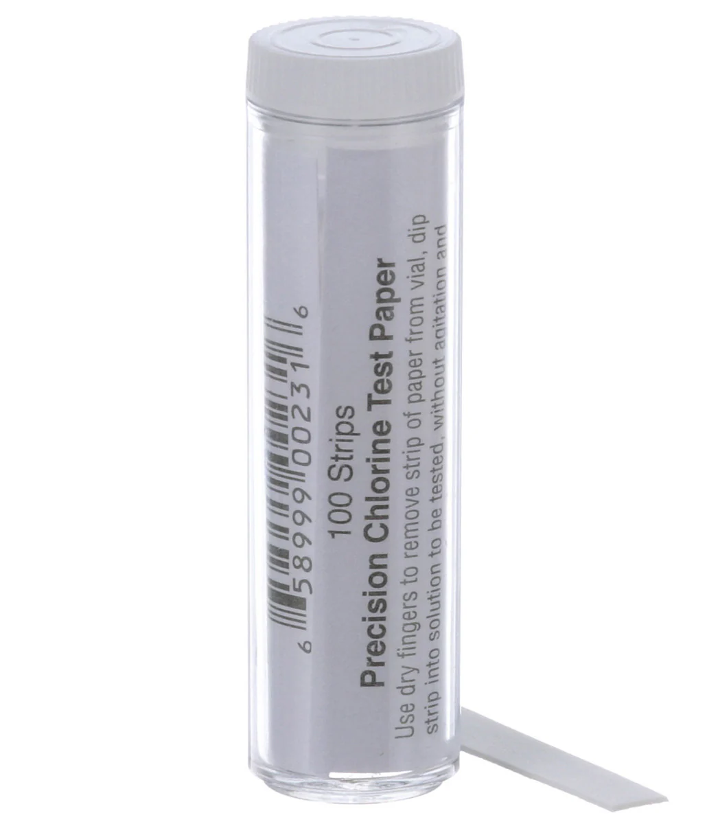 FMP 142-1362 Litmus Test Strips for Chlorine Sanitizers 10-200 ppm - 100 Strips per Pack - Image 3